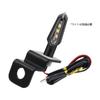 X-STYLE Motorradhalterung, Blinkerlampe, Montagehalterung, M8, Befestigungsmaterial, Arbeitsscheinwerfer, Nebelscheinwerfer