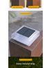 Waterproof LED Solar Fence & Courtyard Post Light