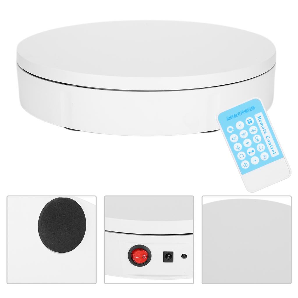 30cm Diameter Watch Remote Control Rotating Turntable Electric Round Display Stand