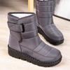 2026 Boots Women Non Slip Waterproof Winter Snow Boots Platform Shoes for Women Warm Ankle Boots Cotton Padded Shoes