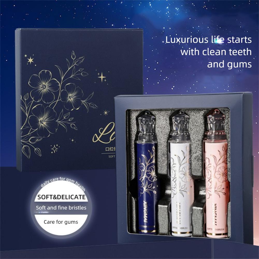 

3Pcs Portable Cleaning Teeth Detachable Oral Care New Toothbrush Travel