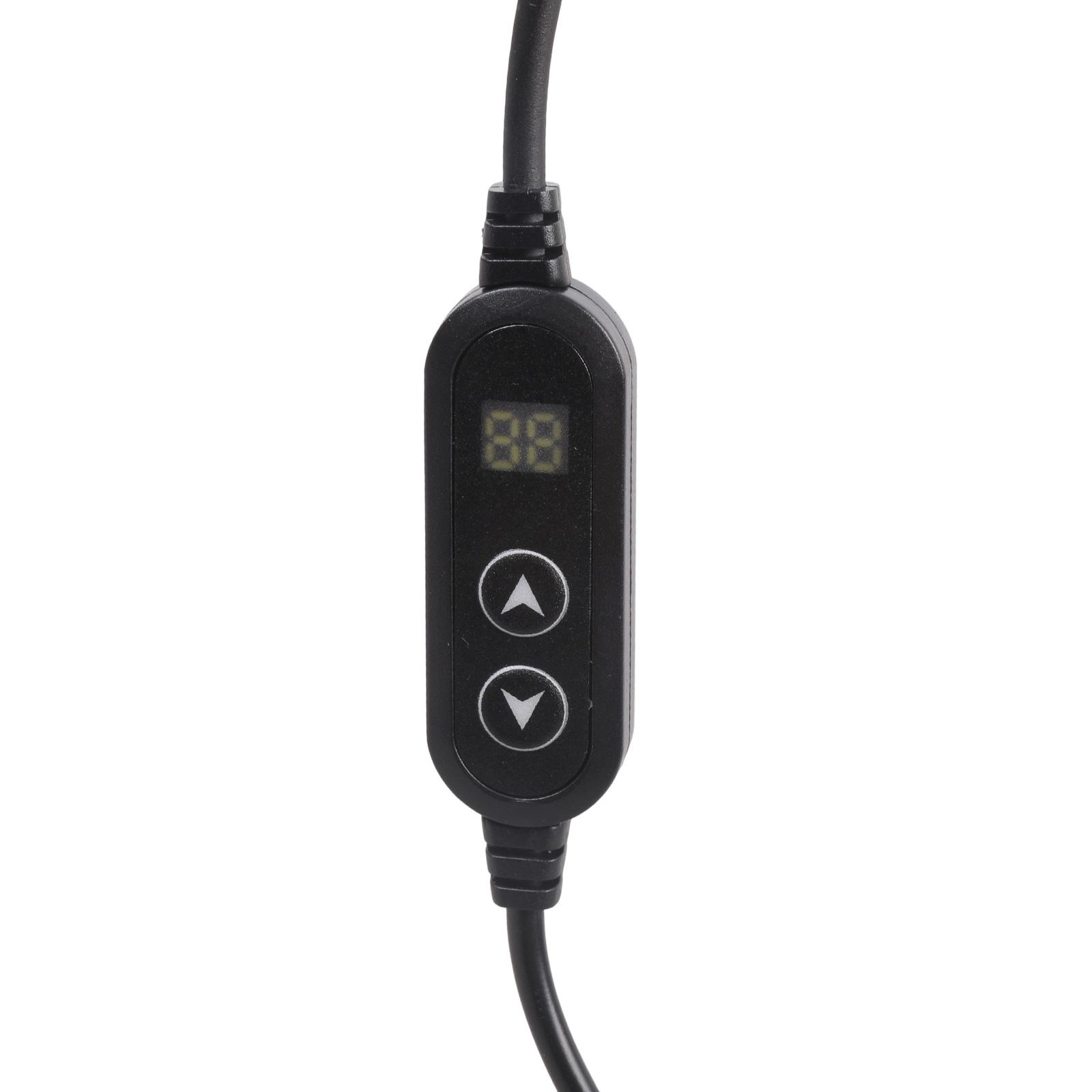 

Selectable 5V 9V 12V 15V 20V Output Cable from Type C PD to 5.5x2.1mm with Button Control Ideal for DIY Enthusiasts 1