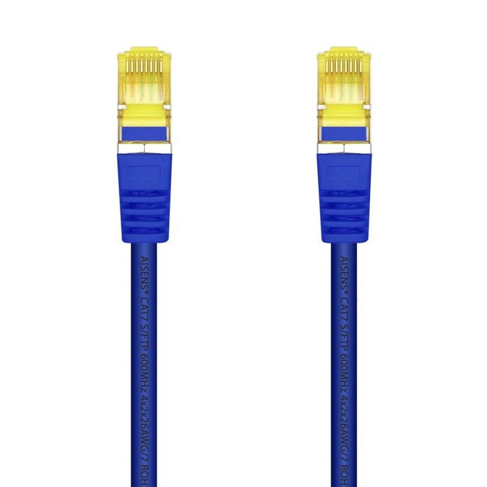 Câble réseau rj45 - aisens - a146-0478 - cat.7 - 1 m - s/ftp pimf - lszh