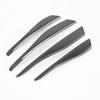 For Volkswagen Golf MK8 Pro R 2021 2022  Front Fog Light Lamp Eyebrow Cover Trim