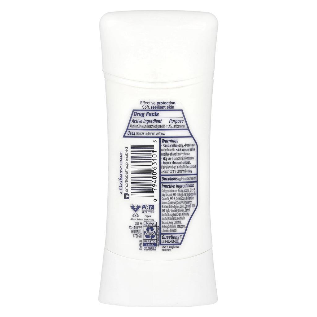 Dove, Advanced Care, Unsichtbar, Antitranspirant Deodorant, Sheer Fresh, 74 g (2,6 Unzen)