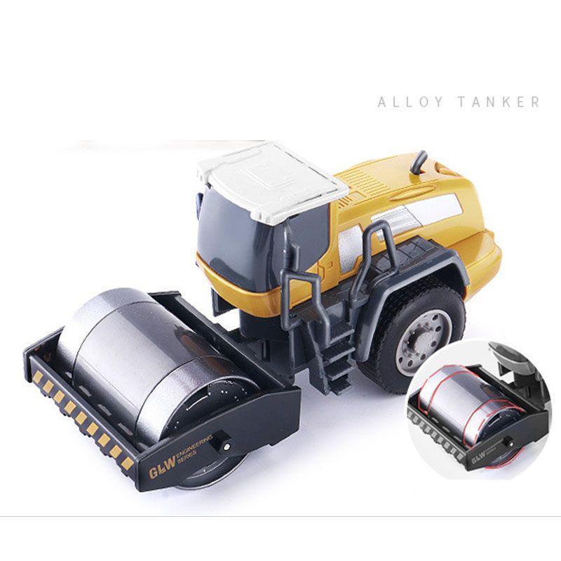 Classic Simulation Alloy Engineering Car Model Toy Set For Kids With Excavator