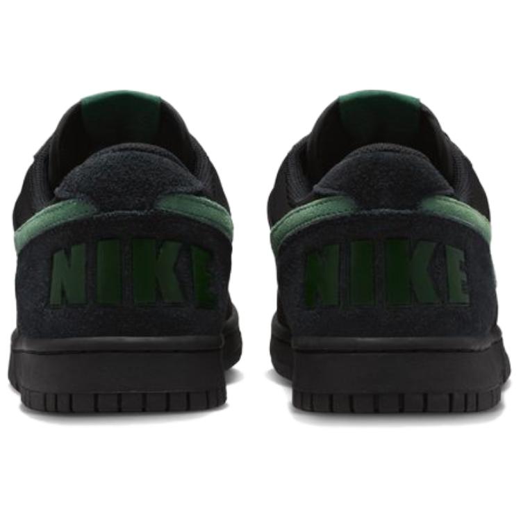 Nike Big Low top Skateboard Shoes Men's Black Green 854166-008
