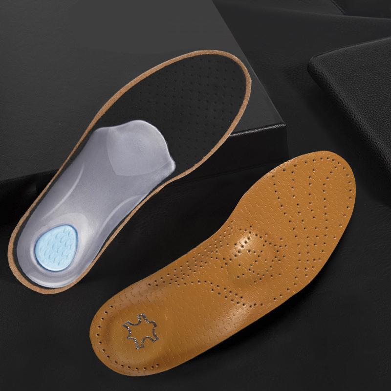 Men's and Women's Orthopedic Insole Leather Arch Support