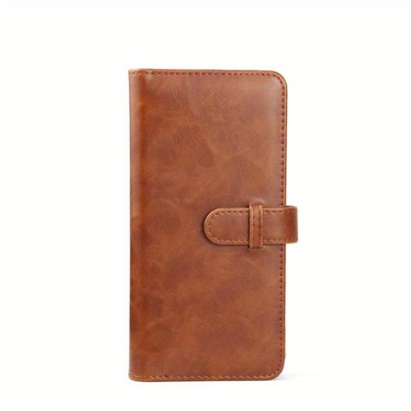 1 Stück Retro Fotoalbum 80 Fächer 3,5 Zoll Fotoalbum Mini-Album Buch Filmaufbewahrung Bildertasche