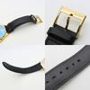 Used GUCCI Watches Bee 126.4 Stainless Steel/leather gold black