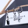 Steel Fashion Jewelry Ear Jewelry Dangle Earrings Cross Pendant Earrings Hoop Earrings Korean Style