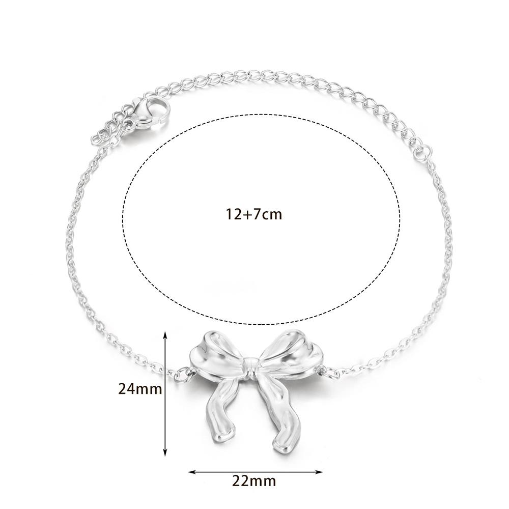 Beads Anklets for Women Gold Color Stainless Steel Chain Ankle Bracelet Trendy Summer Beach Jewelry Accessories Gifts