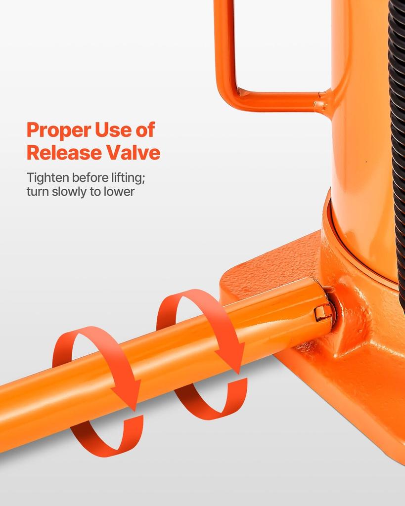 Air Hydraulic Bottle Jack, 20 Ton (44092 Lbs) Capacity, 260-495 Mm Lifting Range, Pneumatic/Manual Heavy Duty Welded Bottle Jack with Pump for SUV,
