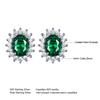 Umcho Luxury Genuine 925 Sterling Silver Earrings