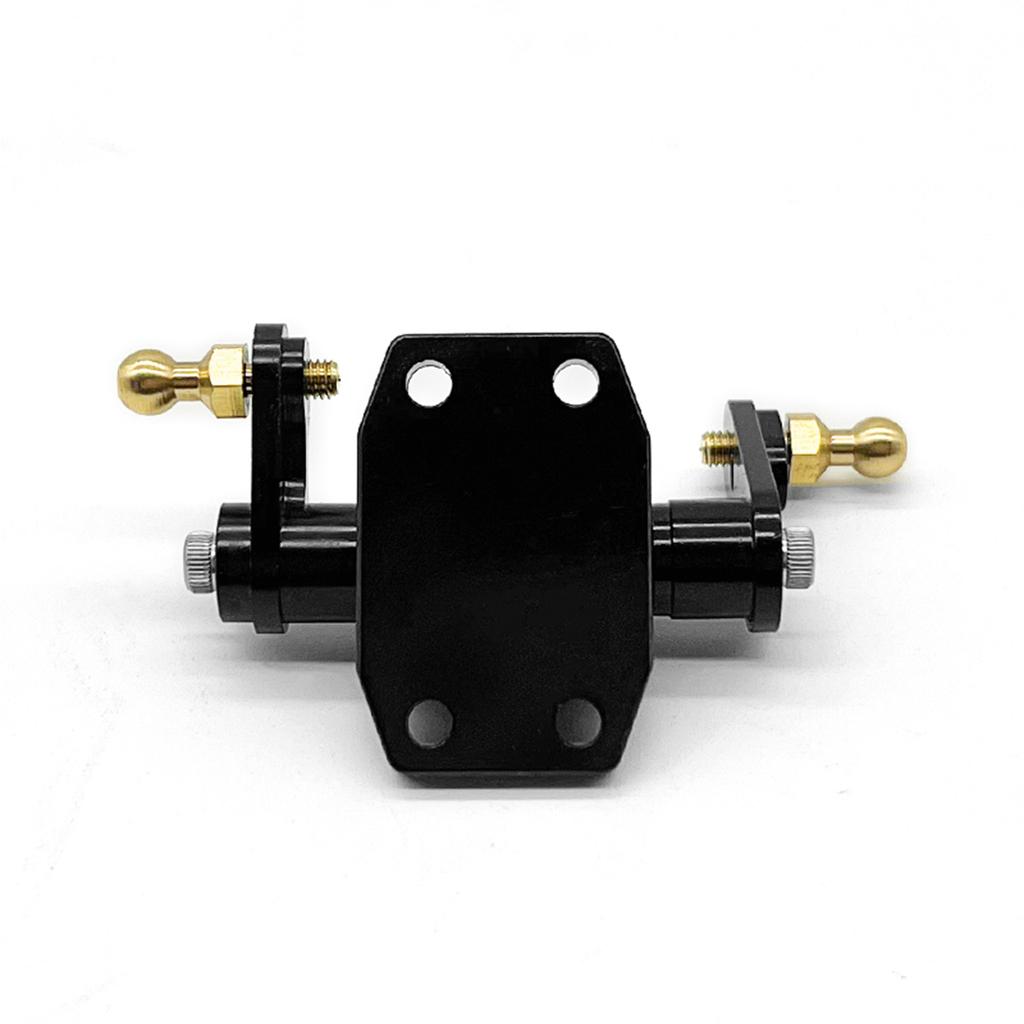 Metal Steering Gear Bearing Assembly Steering Mount Replacement for Tamiya 1/14 Remote Control
