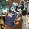 Flower Anti-knock Phone Case For Xiaomi Redmi 8 Silicone Wristband Anti-dust Soft case Fashion Design Phone Holder Ring