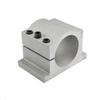 Anodized Cast Aluminum Fixed Base for Stable Spindle Motor Mounting In CNC Applications and Automation Systems