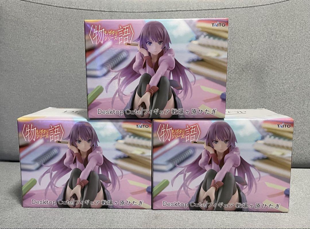 

[USED] Desktop cute Hitagi Senjougahara 3 figures