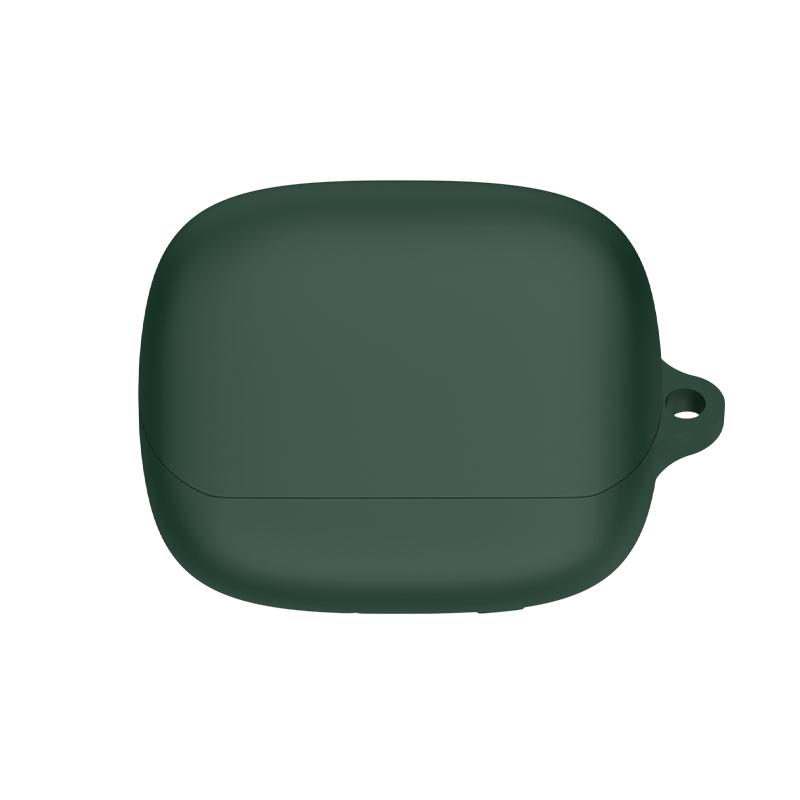 Cover for Baseus Bowie M2S Charging Case Anti-fall Sleeve With Hook Solid Color Wireless Bluetooth Earphone Silicone Protective