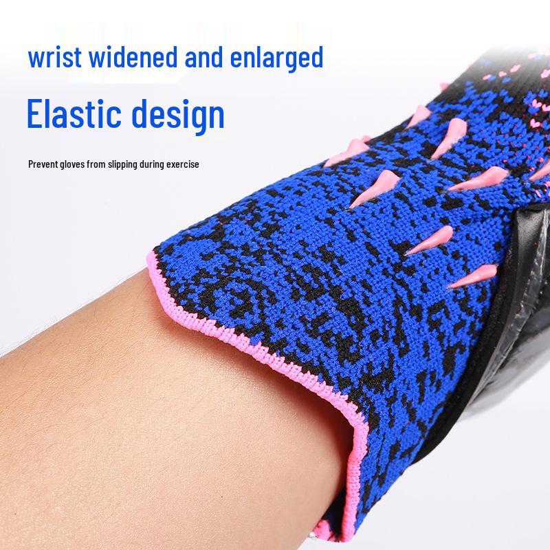 Professionelle Anti-Rutsch-Latex-Fußballtorwarthandschuhe für Erwachsene und Kinder mit Fingerschutz, Stoßdämpfung und verschleißfestem Trainingsdesign.