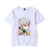 Heißer Anime Uzui Tengen Print Hip Hop Kurzarm Herren Damen Mode Sommer Cool Lässig Outdoor T-Shirts Tops