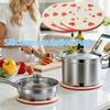 Non-Slip Silicone Insulation Pad Heat-resistant Cup Mat Practical Pot Lid Storage Mat  Dining Table