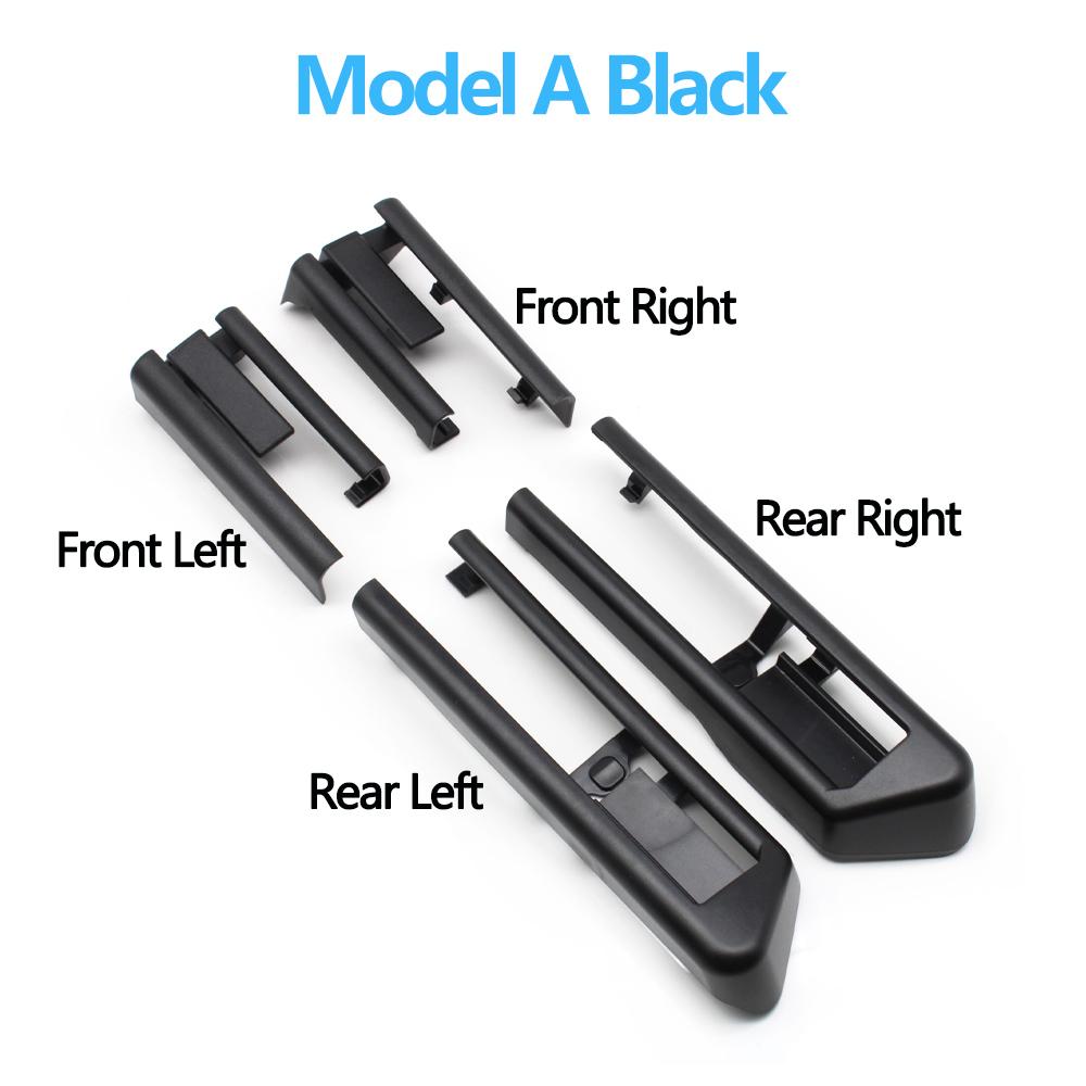 4 teile/satz Auto Sitz Schiebe Track Motorhaube Schiene Trim Abdeckung Für BMW 5 7 Serie F10 F11 F01 F02 520 523 525 528 530 730 740 750