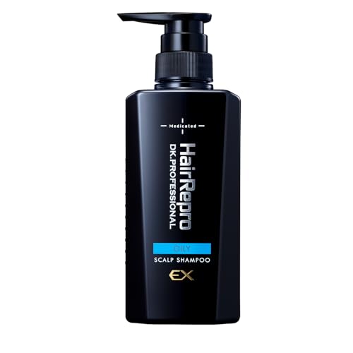Aderans Hair Repro Medicated Scalp Shampoo EX (Oily), 370mL, Made in Japan, for Oily Skin, Men s, Amino Acid Shampoo, Cleans Scalp Dirt, Relieves Dand