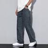 American summer jeans trendy loose straight casual jeans men's