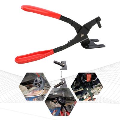 Car Exhaust Hanger Removal Pliers Red Hand Tools Muffler Hanger Removal Tool Exhaust Grommet Pulling Pliers Anti Slip Handle