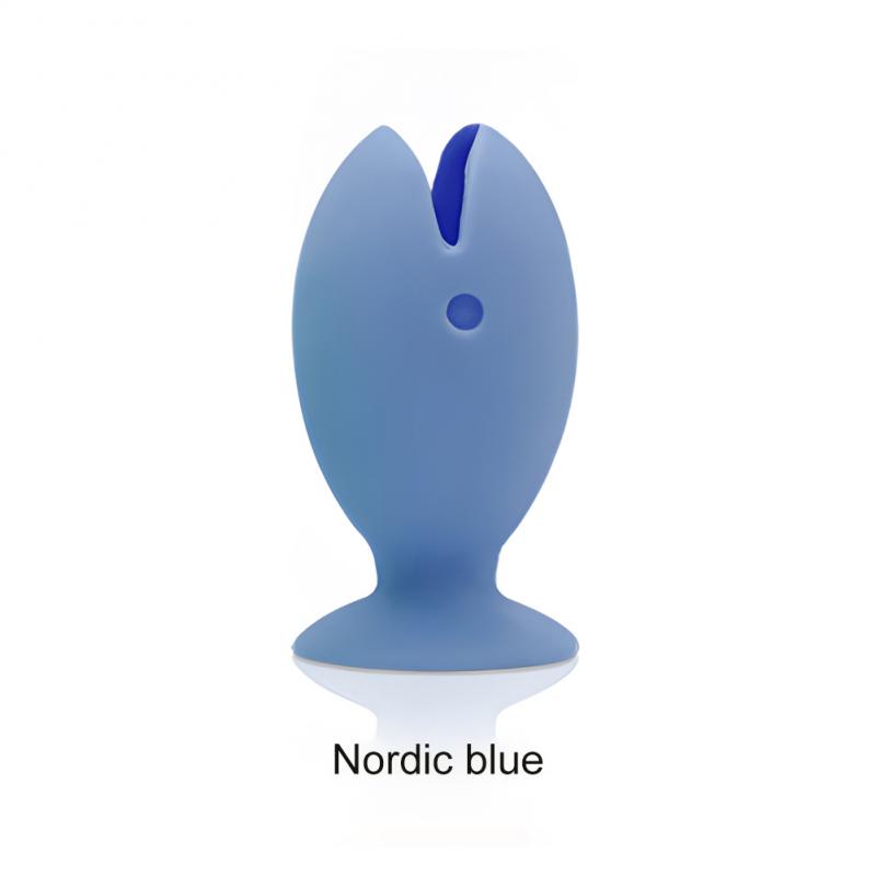Suction Toothbrush Holder Portable Travel Cute Standing Traceless Tooth Brush Cover Fish Shape Silicone Suction Cup Bathroom Too