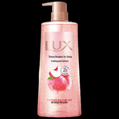 Lux White Peach Scent Long-Lasting Fragrance Body Wash
