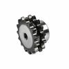 45 Steel Quenched Double Row Sprocket, 1" 16A-2, 15-21 Teeth