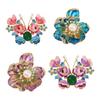 Elegant Floral Butterfly Brooch Alloy Accessory Unique Styles for Dresses Coats Portable and Stylish
