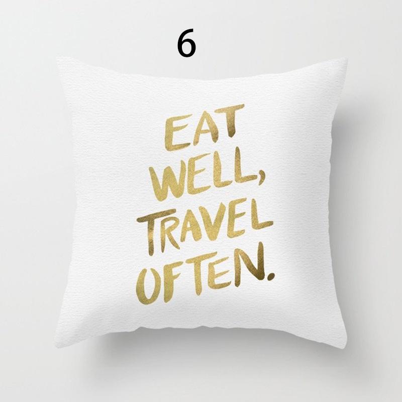 Modern Minimalist Geometric Pattern Pillowcase With Premium Quality Peach Cloth Material