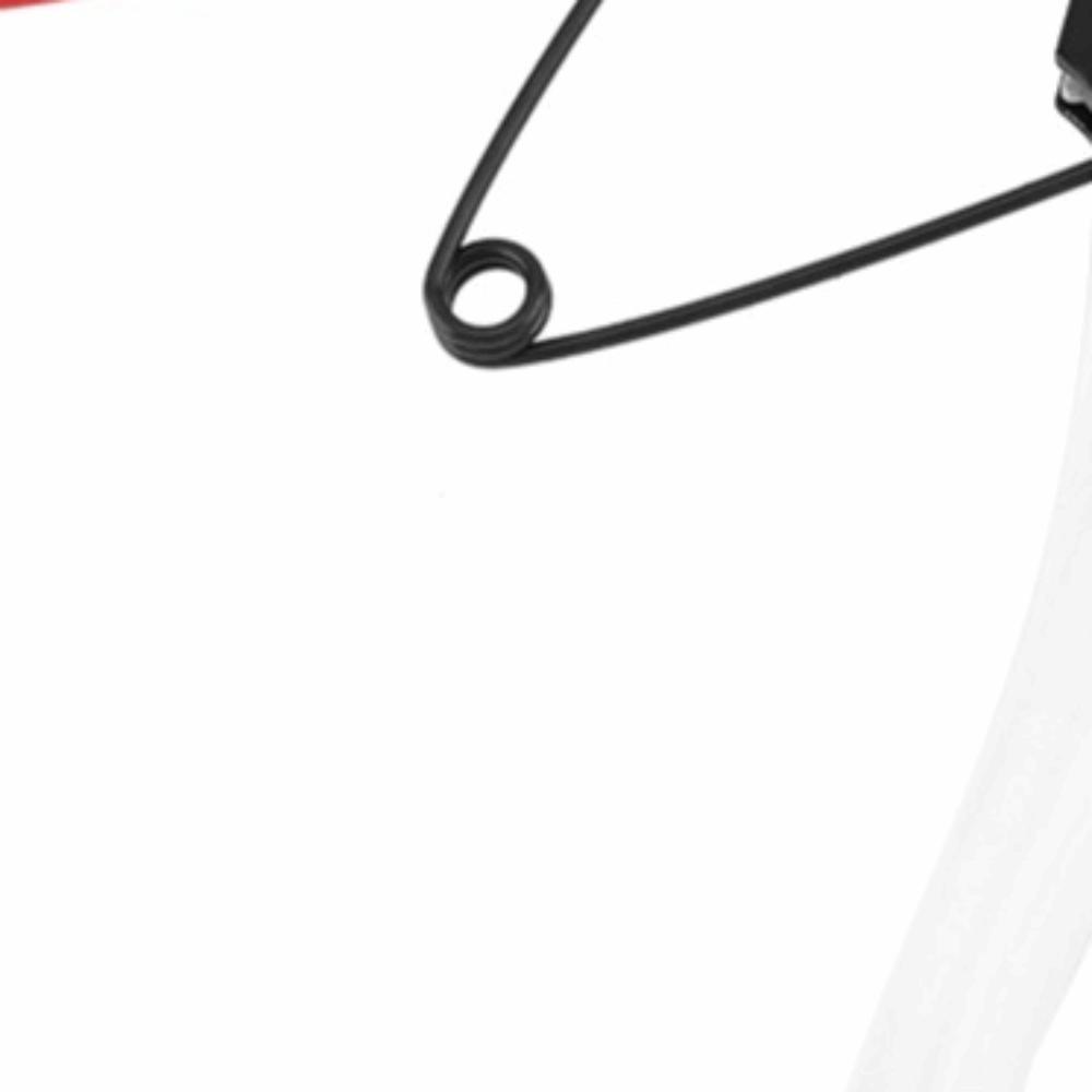 High Carbon Steel Pruning Shears Silver and Red Elbow Design Bypass Pruning Shears Ergonomic Handle Sharp Blades Hand Pruner
