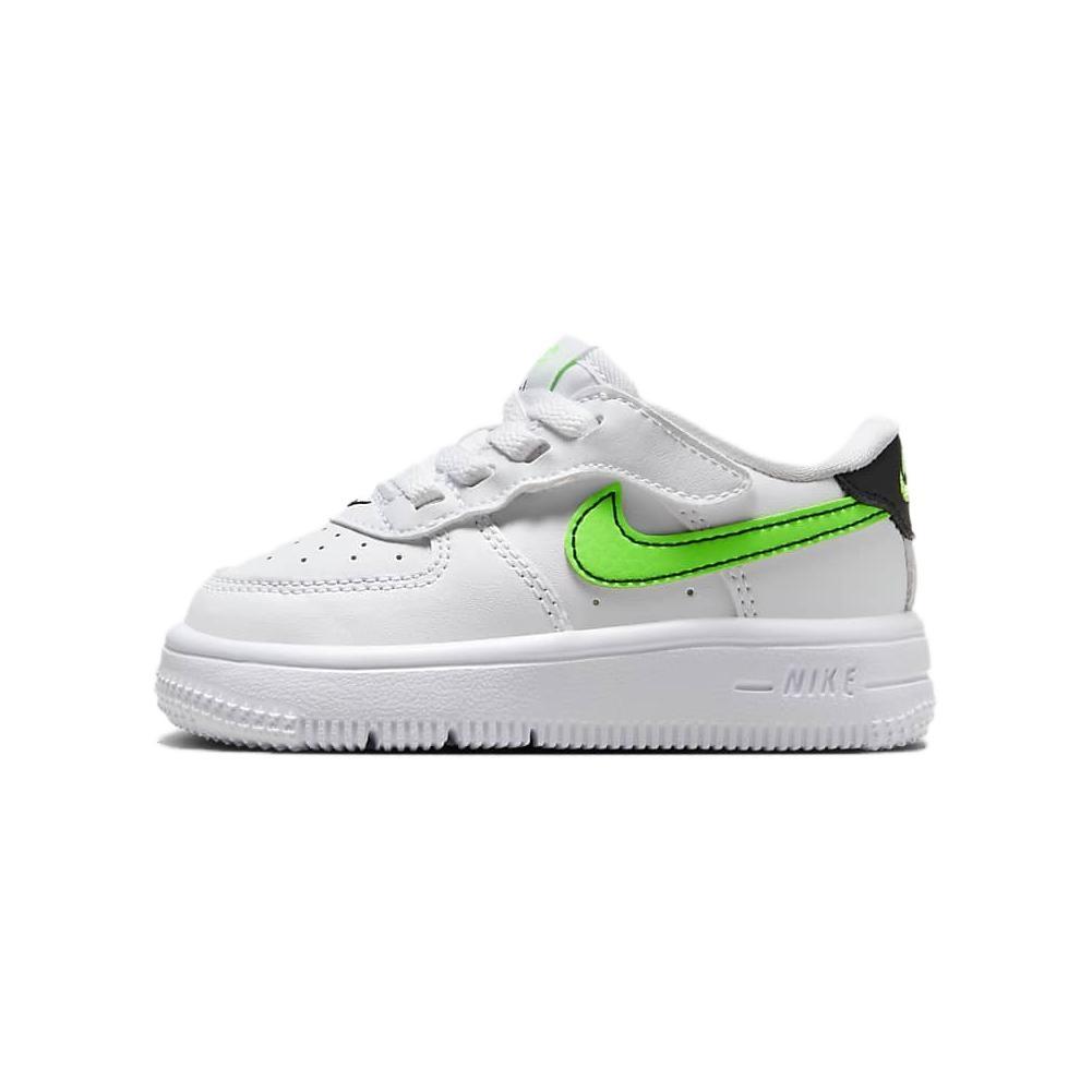 (TD) Nike Force 1 Low EasyOn White Green Strike Baby FN0236-106 EU 23.5