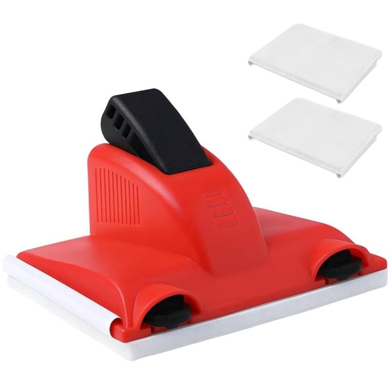 

3pcs/set Clean-Cut Paint Edger Roller Brush w/ 2 Replacement Pads Edge Painting 3pcs