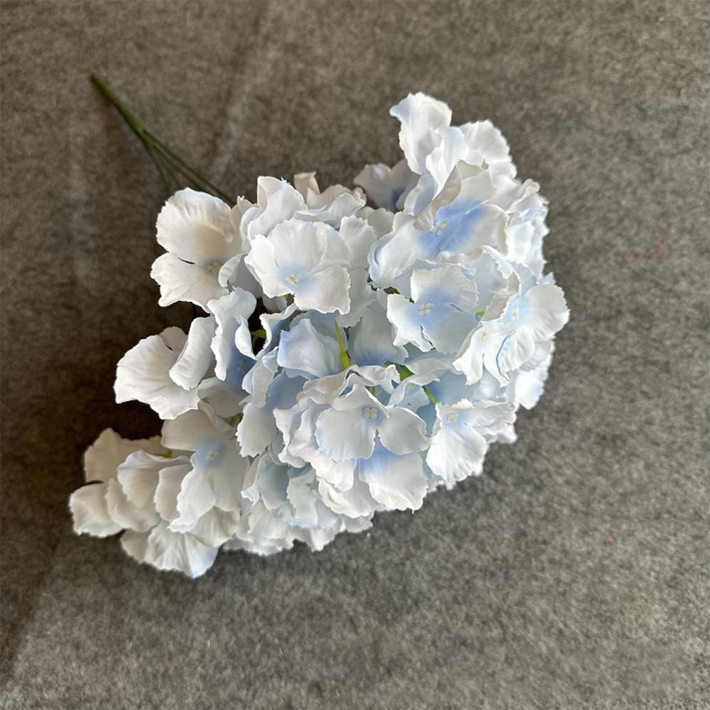 European Retro Fall British Hydrangea Artificial Small Branch Silk Flower DIY Wedding Scrapbook Flores Artificiales House Decor