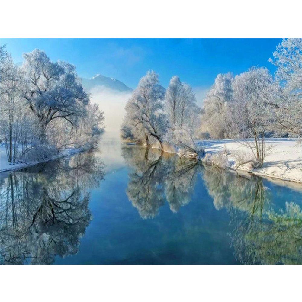 

5D DIY Набор алмазной живописи Рождественские украшения для дома Алмазная вышивка Собака Кошка Стразы Подарок ручной работы Full Square 20X30CM светло-синий