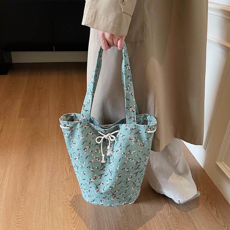 Borsa a tracolla in tela floreale: Borsa e Zaino Carini ad Alta Capacità