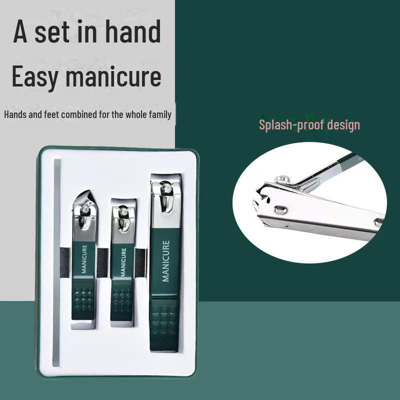 Maniküre-Nagelknipser-Set: Unisex-Geschenkbox für Zuhause
