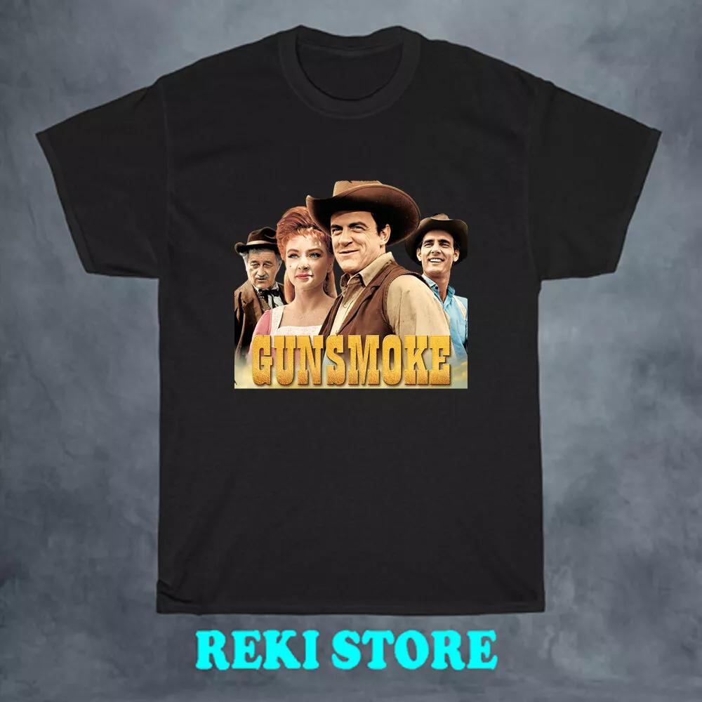 Gunsmoke TV Show Men s Black Size S-5XL L
