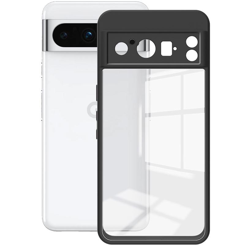 IMAK UX-9A Series for Google Pixel 8 Pro Clear Case PC+TPU Anti-drop Phone Cover
