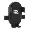 Motorcycle Stem Phone Mount Shock Absorbing Quick Release Scooter Phone Holder Cartoon Printed for