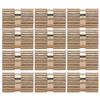 100pcs Professional Knurled Copper Nut Insert Nut Hand Craft Accessory M4 X 10 X 6