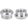 3/8 NPT Female Aluminum Weld On Bung Fitting 2PCS