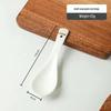 Ceramic Long Handle Soup/Rice Spoon