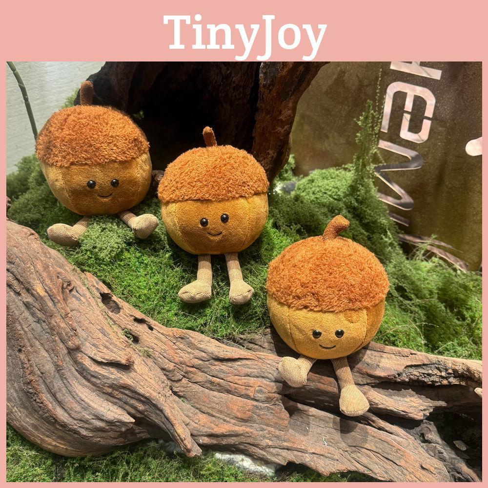 Hazelnuts Jc Acorns Plush Toys Stuffed Doll With Short Pile Fabric Decoration