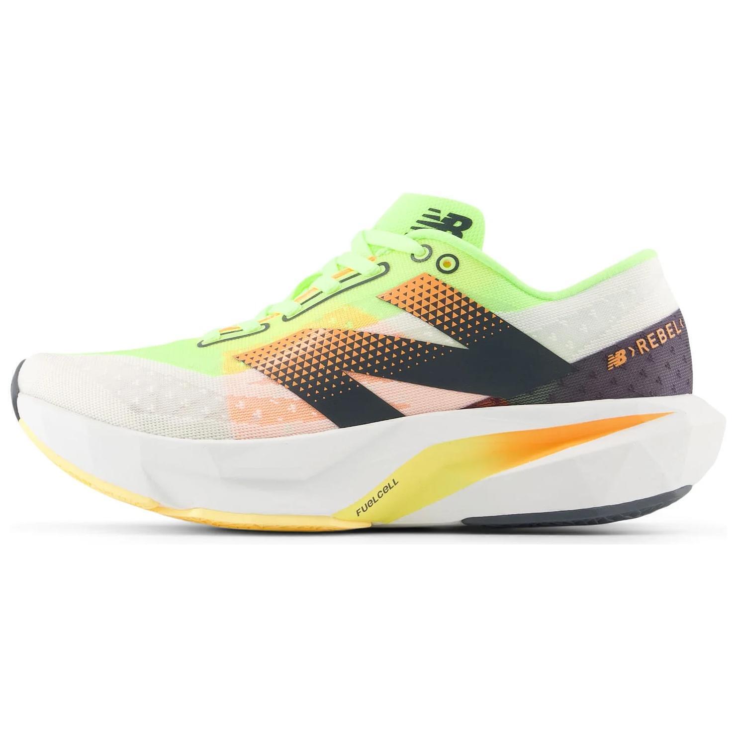 

New Balance FuelCell Rebel v4 Білий Вибілений Лаймовий Сяйво Жіночий - WFCXLA4